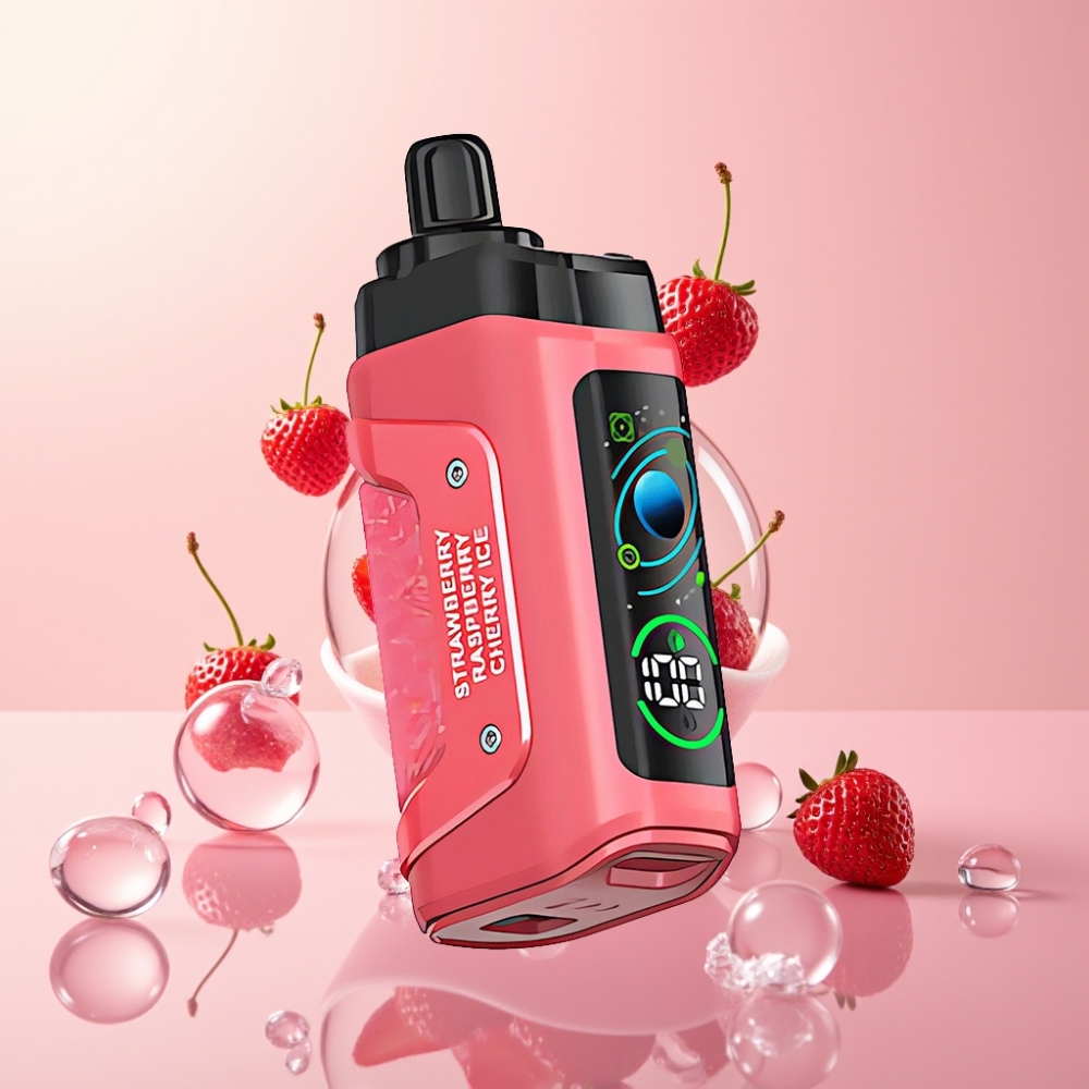 Partihandel Sverige Razz Bar 45000 Puffs 1.0 Ohm Jordgubb Körsbär Is
