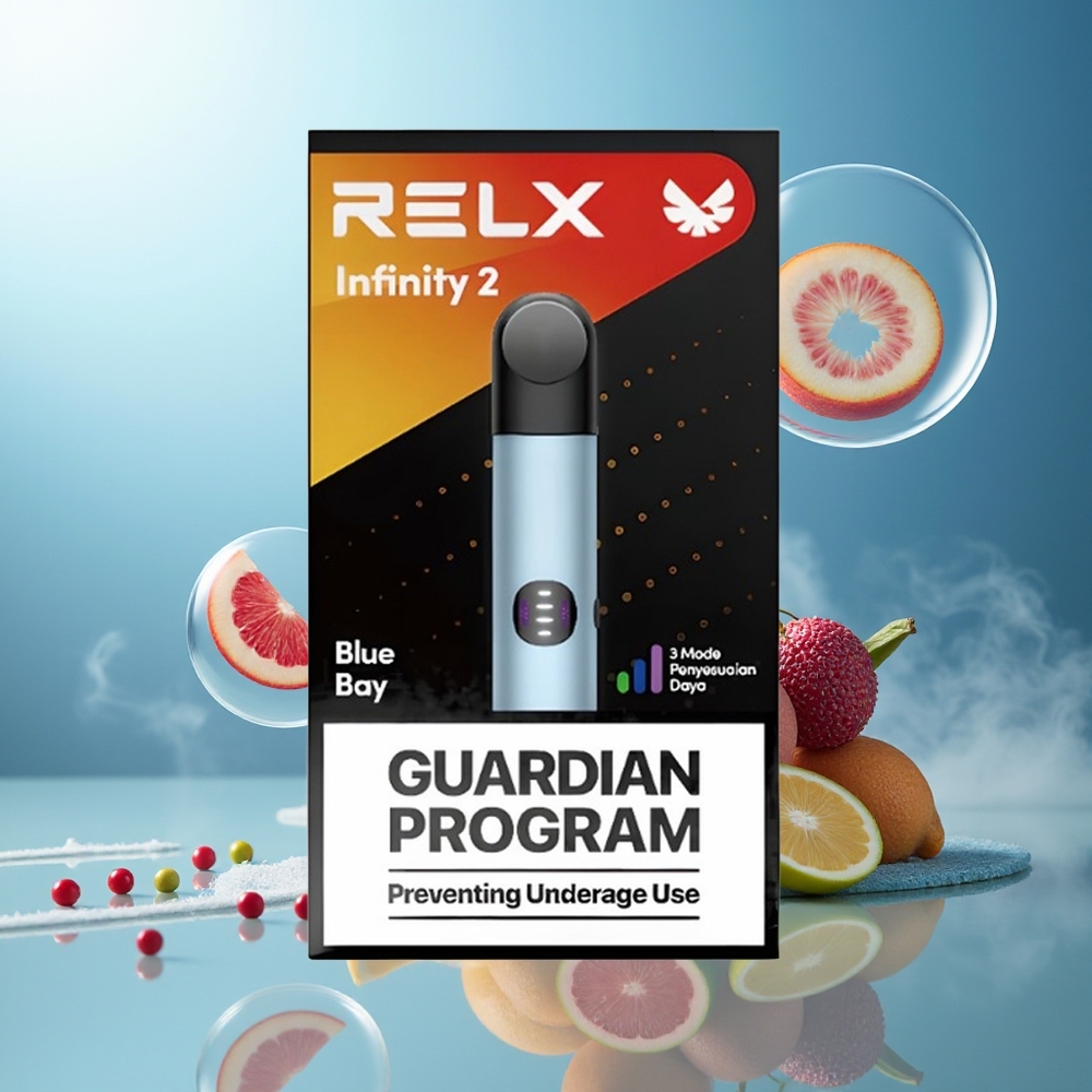 Partihandel Sverige RELX Infinity 2 1.9ml 440mAh 3 Modes Blå