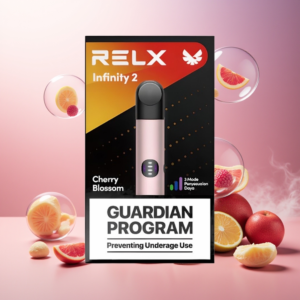 Partihandel Sverige RELX Infinity 2 Vape-enhet 1-mun Styva 440mAh USB-C Rosa