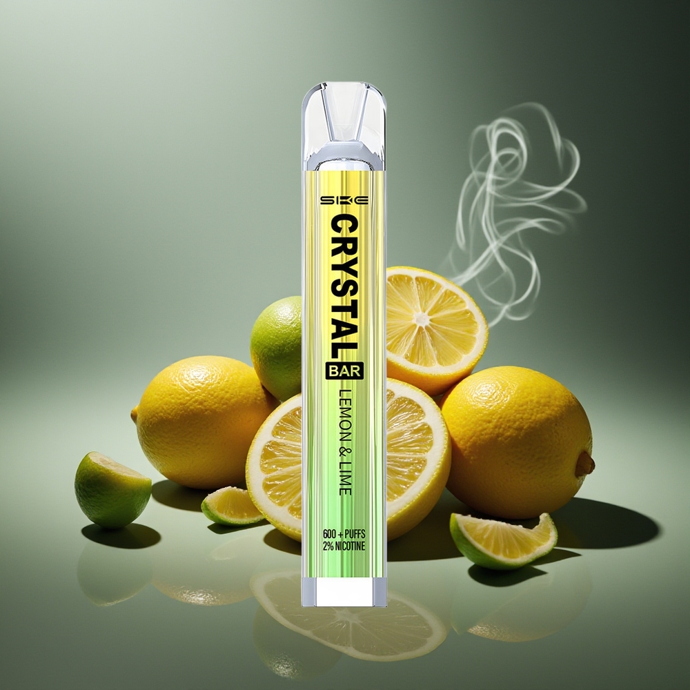 Partihandel Sverige SKE Crystal BAR 600 2ml Citron & Lime Engångsvape
