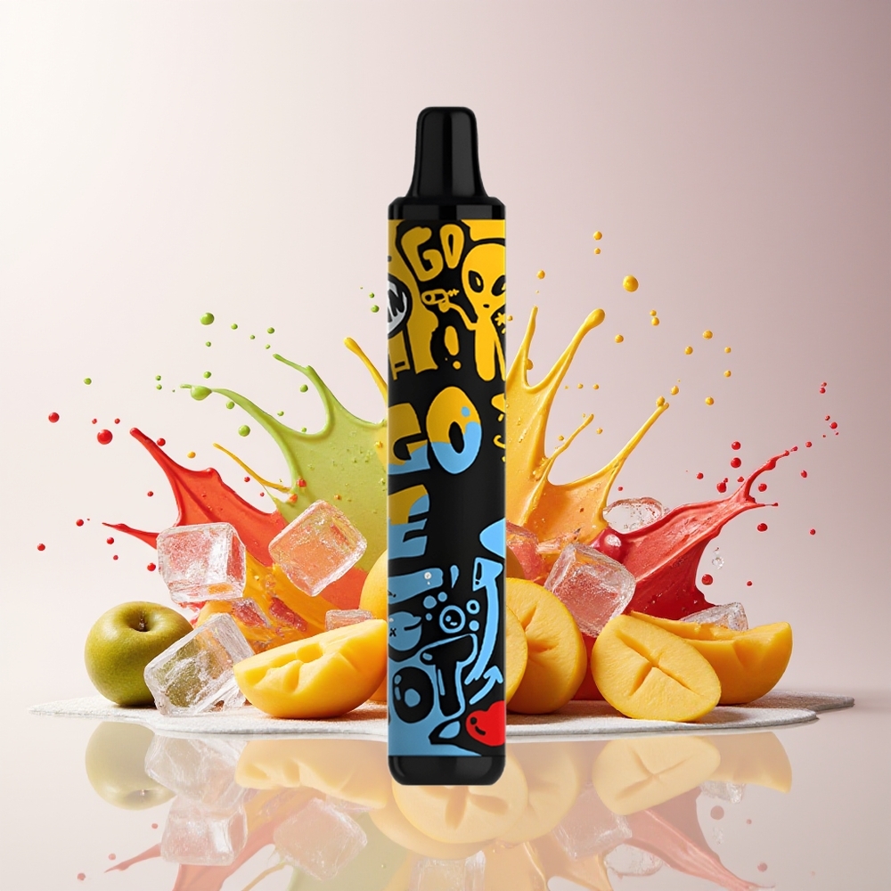 Partihandel Sverige SMOK MINIONE 1600 Mango Is 4.5ml 800mAh Engångs Vape