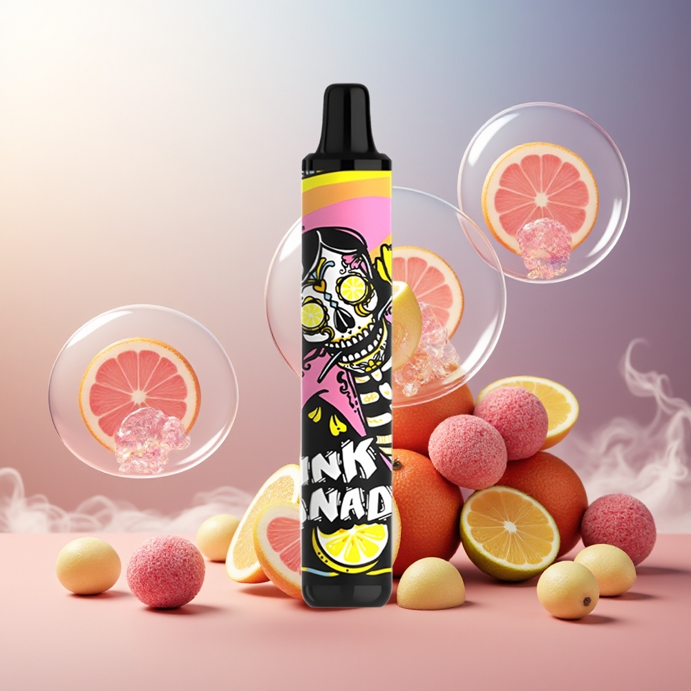 Partihandel Sverige SMOK MINIONE 1600 Puffs 4.5ml 800mAh Engångsvape Roskakt Lemonad
