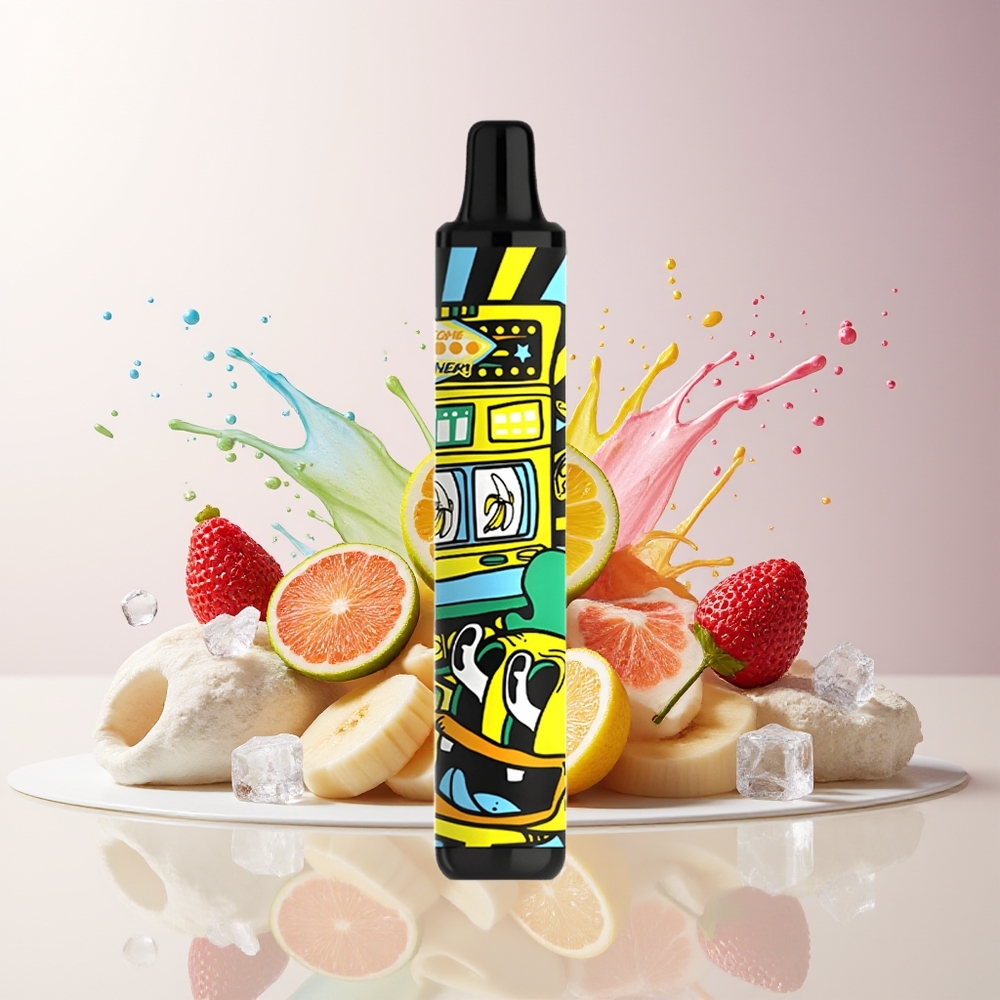 Partihandel Sverige SMOK MINIONE 1600 Puffs 4.5ml Bananis