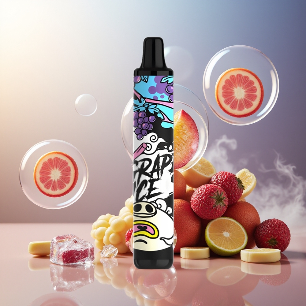 Partihandel Sverige SMOK MINIONE 1600 Puffs 4.5ml Engångsvape Druvis