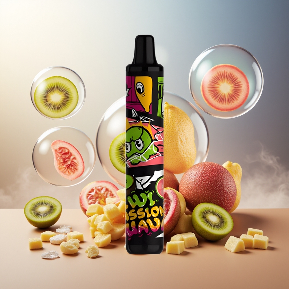 Partihandel Sverige SMOK MINIONE 1600 Puffs 4.5ml Kiwi Passionfrukt Guava