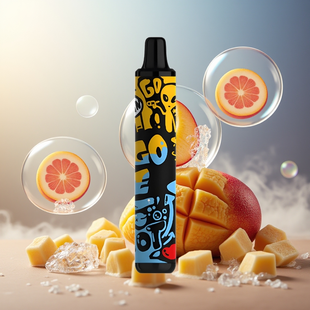 Partihandel Sverige SMOK MINIONE 1600 Puffs 4.5ml Mango Is