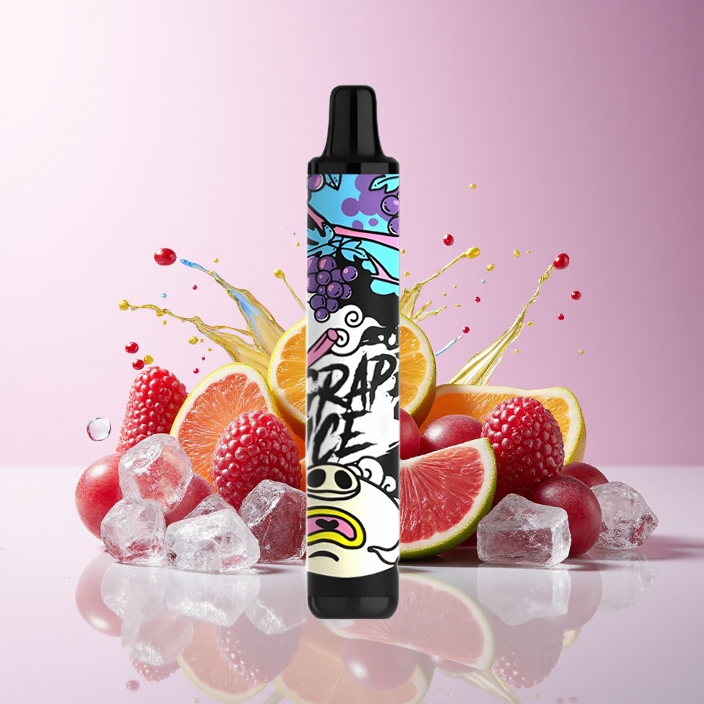 Partihandel Sverige SMOK MINIONE 1600 Puffs Engångs Vape Druvis 4.5ml 800mAh