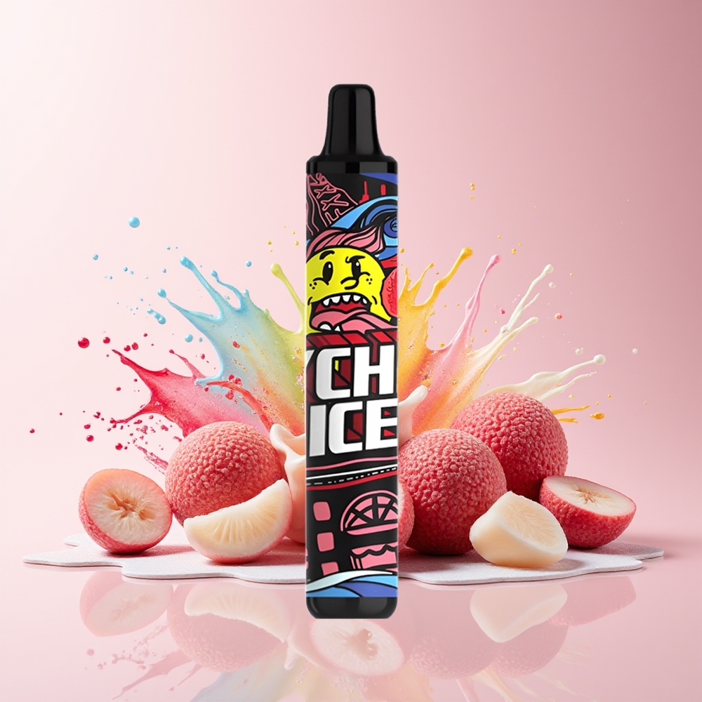 Partihandel Sverige SMOK MINIONE 1600 Puffs Engångs Vape Litchi Is 4.5ml 800mAh