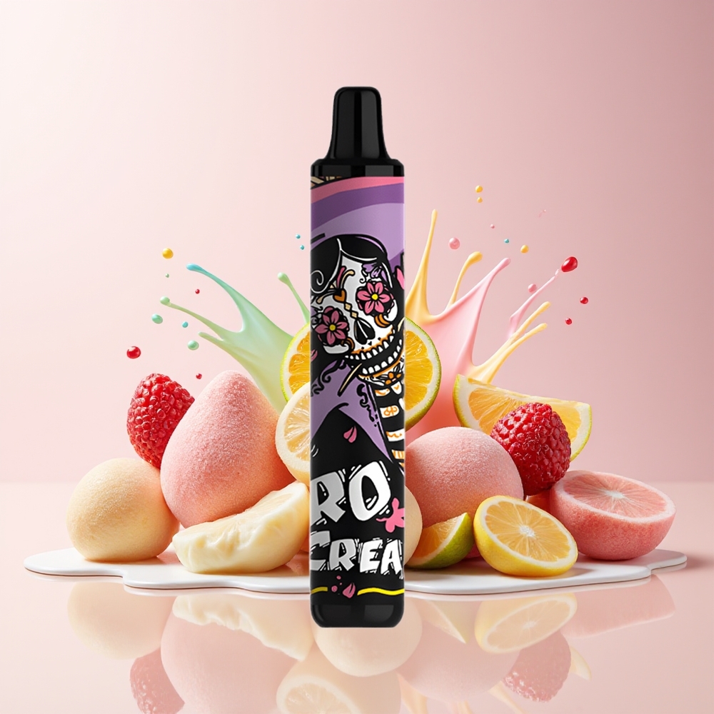 Partihandel Sverige SMOK MINIONE 1600 Puffs Engångs Vape Tårta Glass 4.5ml 800mAh