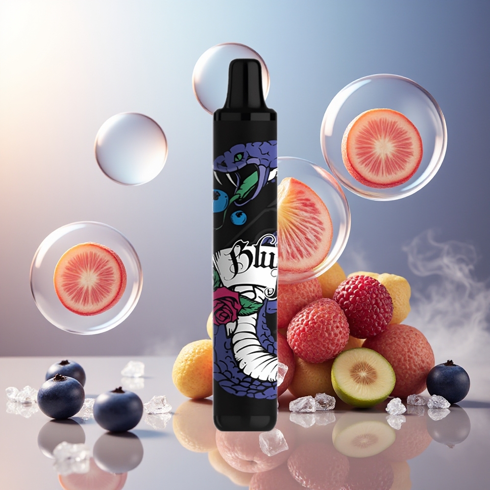 Partihandel Sverige SMOK MINIONE 1600 Puffs Engångsvape 4.5ml Blåbär Is