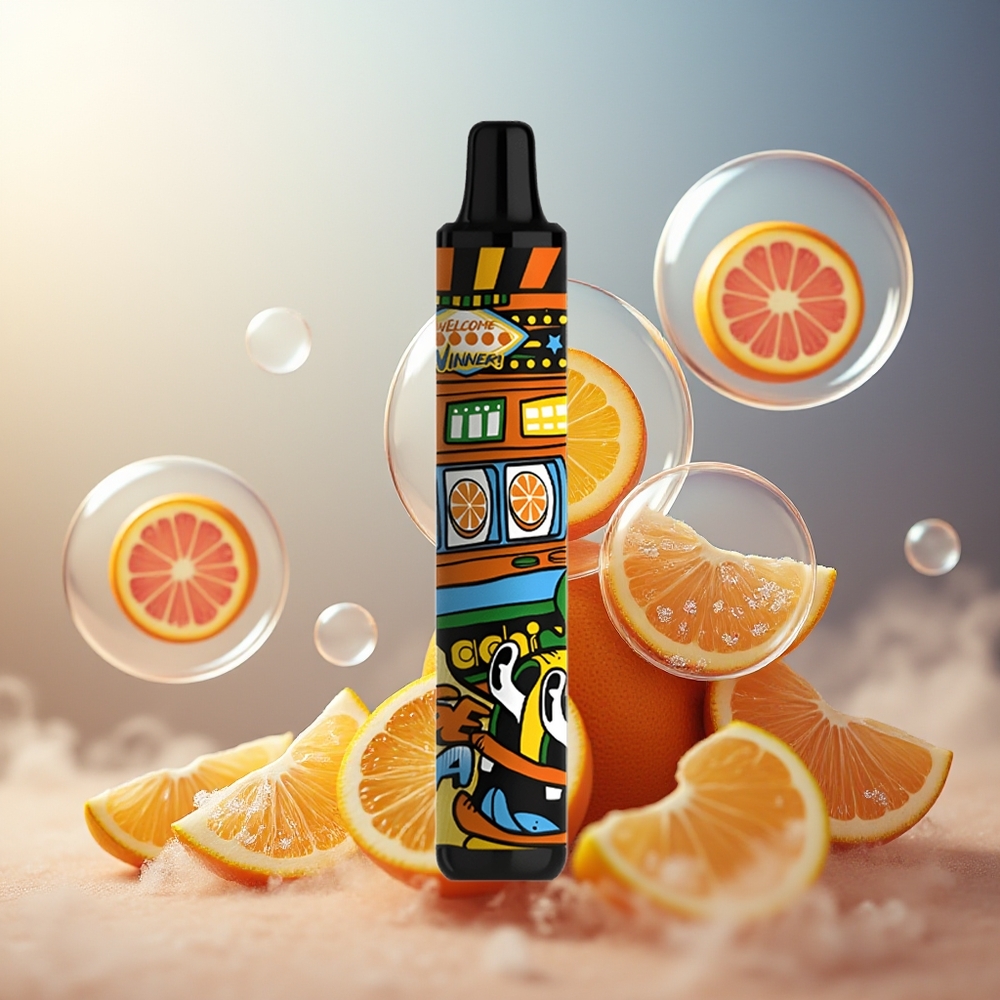 Partihandel Sverige SMOK MINIONE 1600 Puffs Engångsvape Apelsinsoda 4.5ml 800mAh