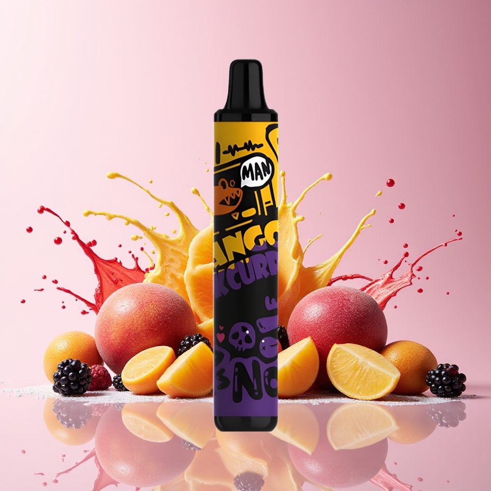 Partihandel Sverige SMOK MINIONE 1600 Puffs Engångsvape Mango Svartvinbär 4.5ml 800mAh