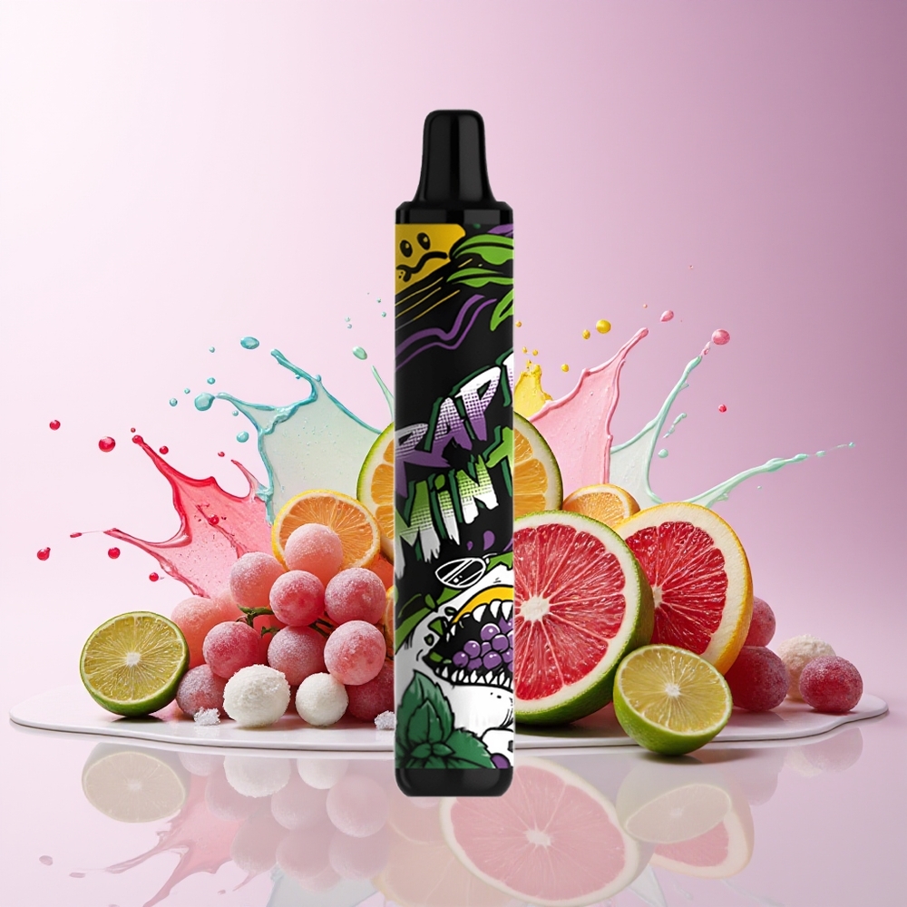 Partihandel Sverige SMOK MINIONE 1600 Puffs Engångsvape Vindruva Mynta 4.5ml