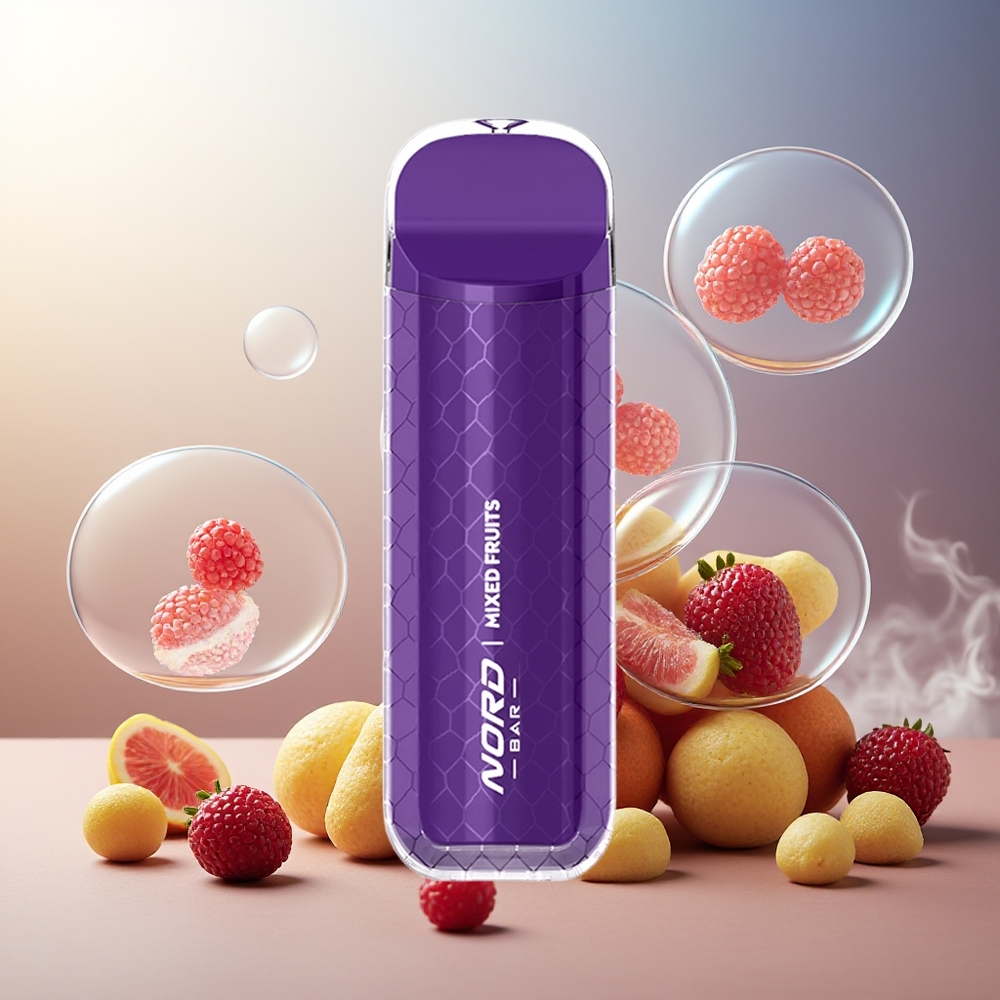 Partihandel Sverige SMOK NORD BAR 4000 Blandade Bär 8.5ml 50mg 600mah