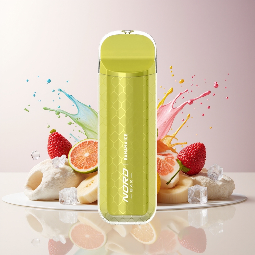 Partihandel Sverige SMOK NORD BAR 4000 Engångs Vape Bananis 8.5ml 50mg