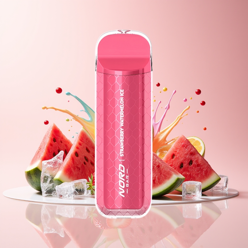 Partihandel Sverige SMOK NORD BAR 4000 Engångs Vape Jordgubb Vattenmelon Is 8.5ml 50mg