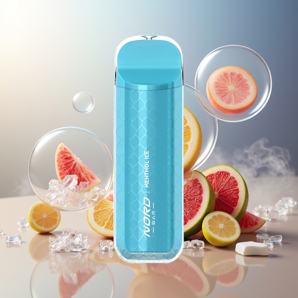 Partihandel Sverige SMOK NORD BAR 4000 Engångs Vape Menthol Is 8.5ml 50mg