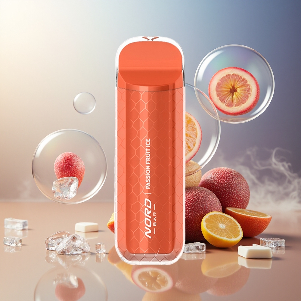 Partihandel Sverige SMOK NORD BAR 4000 Engångsvape Passionsfrukt Is 600mah 8.5ml 50mg