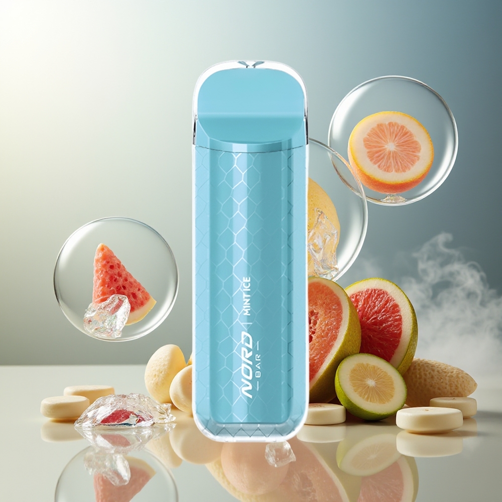 Partihandel Sverige SMOK NORD BAR 4000 Mun E-Liquid 8.5ml Mint Is