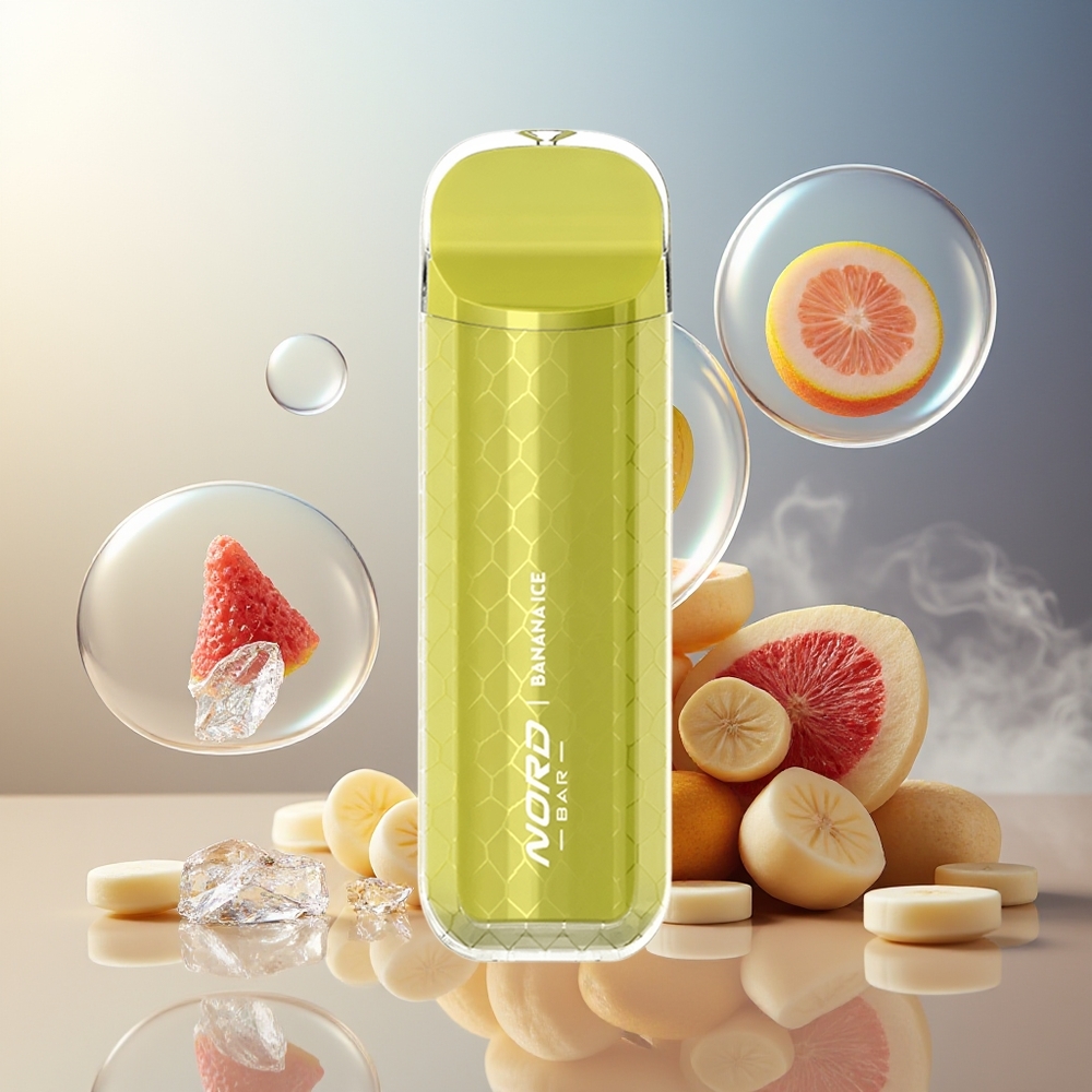 Partihandel Sverige SMOK NORD BAR 4000 Puffs Engångs Vape Bananis 8.5ml 50mg