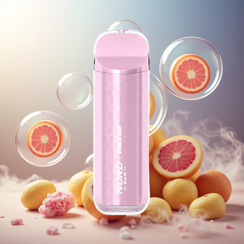 Partihandel Sverige SMOK NORD BAR 4000 Puffs Engångs Vape Tuggummi 8.5ml 50mg