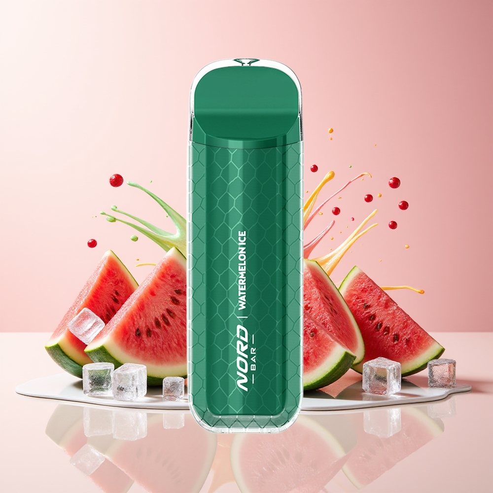 Partihandel Sverige SMOK NORD BAR 4000 Puffs Engångs Vattenmelon Is 8.5ml 50mg
