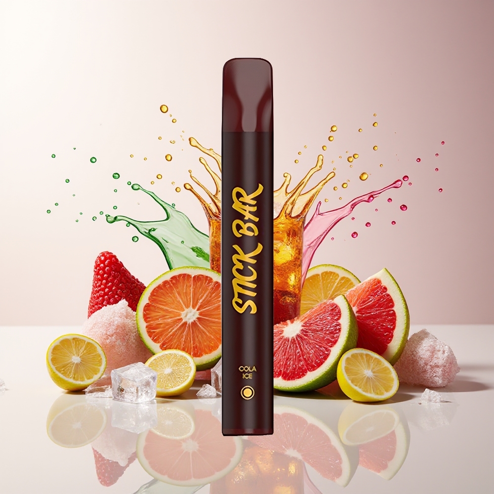 Partihandel Sverige SMOK Stick Bar 1000 Puffs Engångs Vape Cola Is 14 102mm 550mAh 3.6V 1.6 Ohm Rostfritt Stål