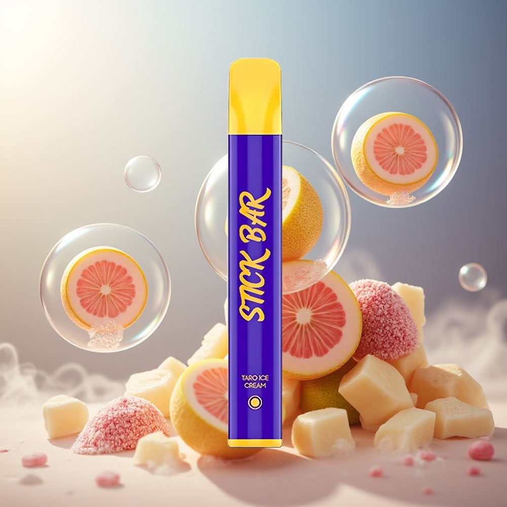 Partihandel Sverige SMOK Stick Bar 1000 Puffs Engångs Vape Tårta Glass 550mAh 1.6 Ohm