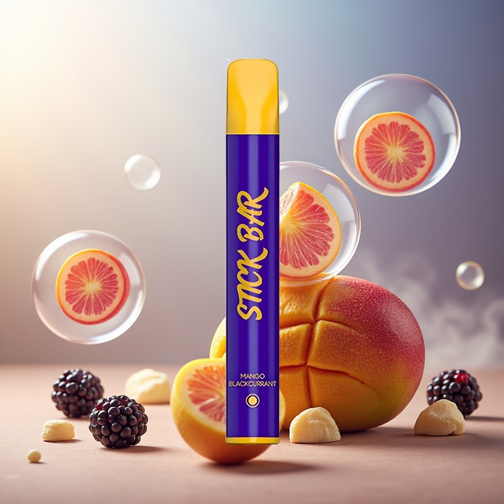 Partihandel Sverige SMOK Stick Bar 1000 Puffs Engångsvape Mango Svartvinbär 14x102mm 550mAh