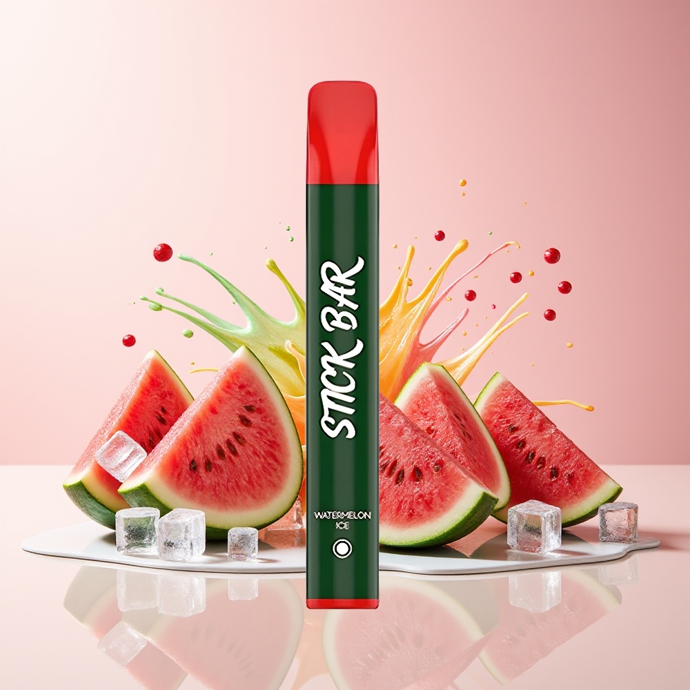Partihandel Sverige SMOK Stick Bar 1000 Puffs Engångsvape Vattenmelon Is 550mAh Stål