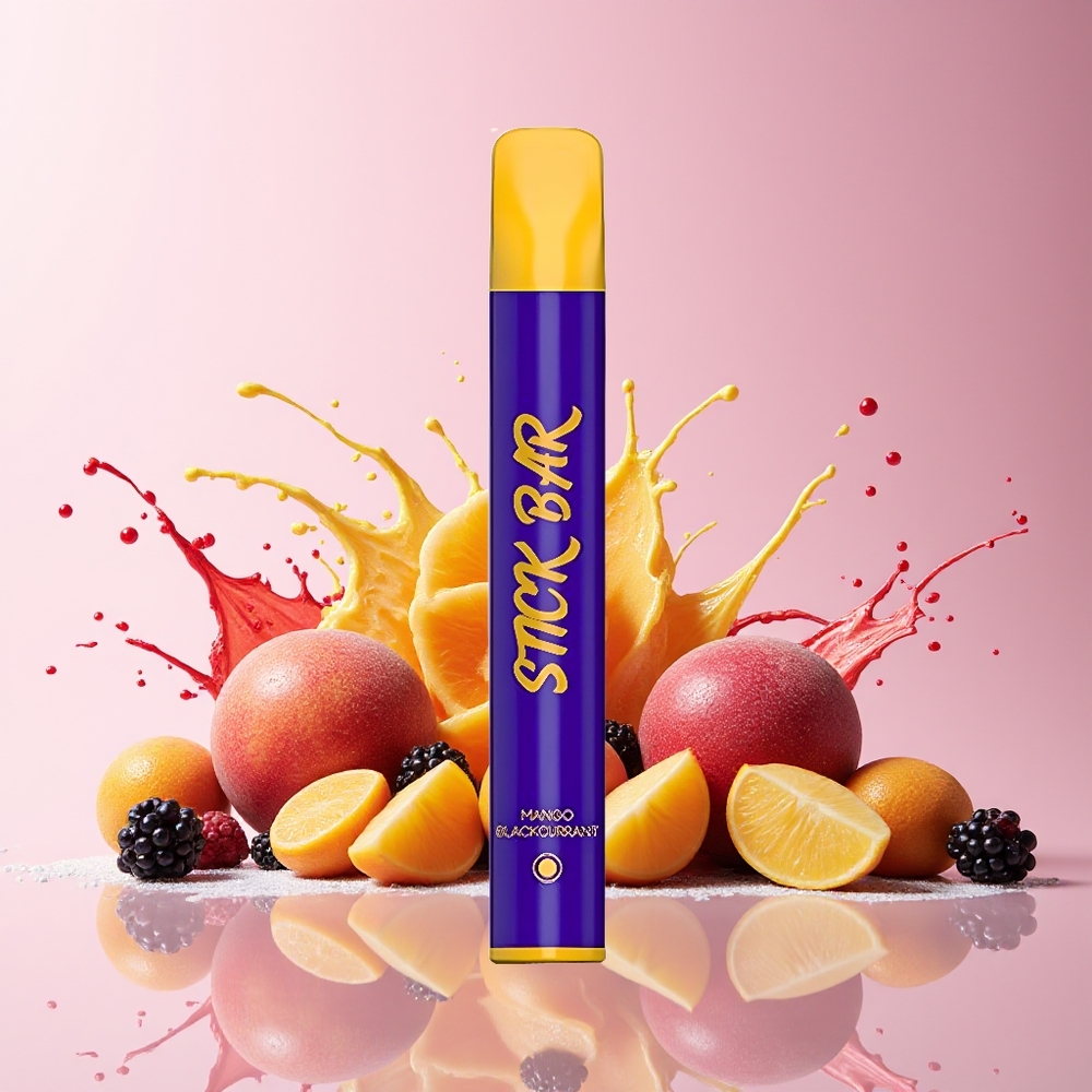 Partihandel Sverige SMOK Stick Bar 1000 Pustar 550mAh Mango Svartvinbär