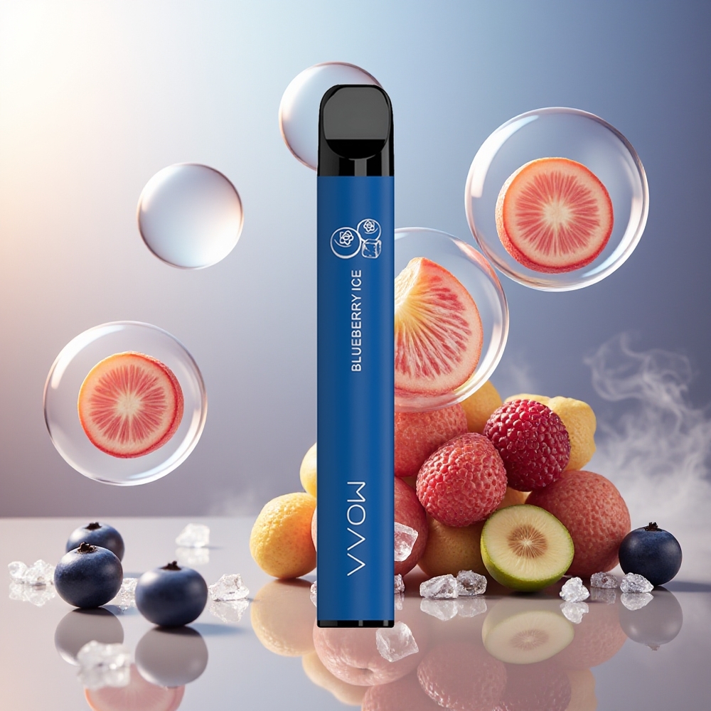 Partihandel Sverige SMOK VVOW 600 Blåbär Is 2ml 500mAh 2% Nikotin