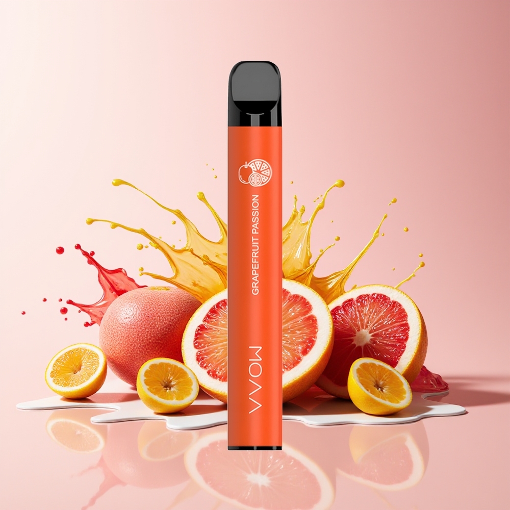 Partihandel Sverige SMOK VVOW 600 Puffar Engångs Vape Grapefrukt Passion 2ml 500mAh