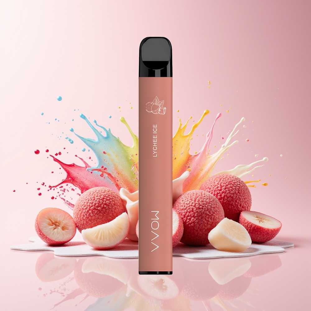 Partihandel Sverige SMOK VVOW 600 Puffs Engångs Vape Litchi Is 2ml 500mAh 2% Nikotin
