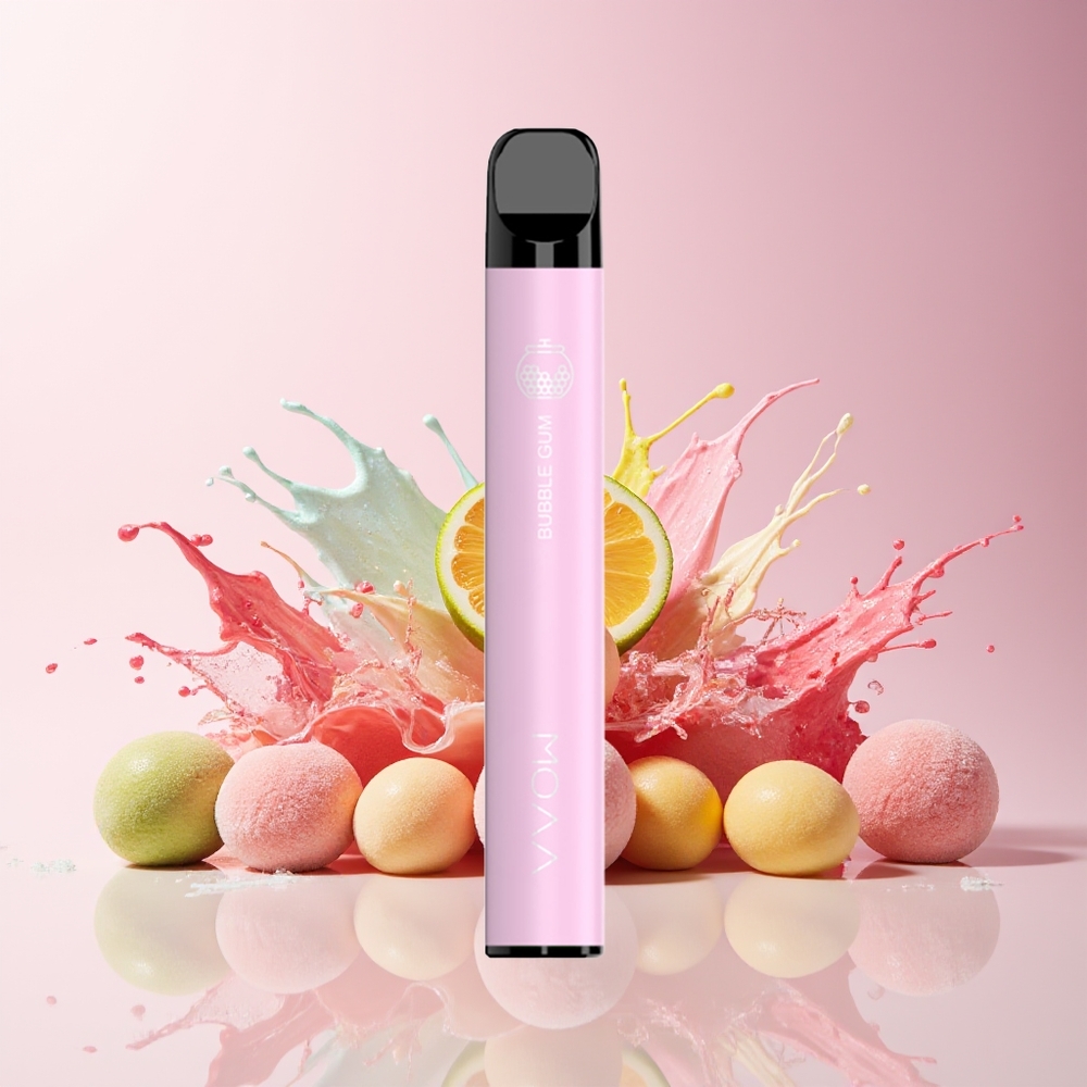 Partihandel Sverige SMOK VVOW 600 Puffs Engångs Vape Tuggummi 2ml 500mAh 2% Nikotin