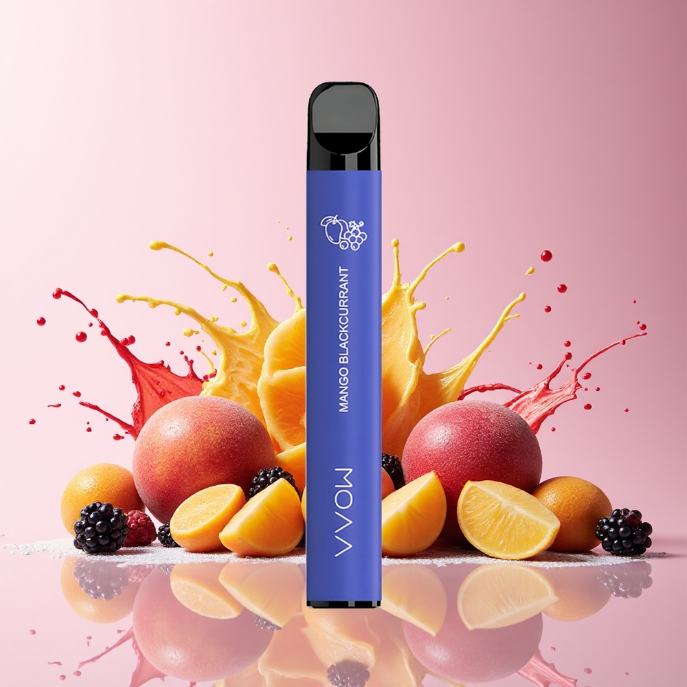 Partihandel Sverige SMOK VVOW 600 Puffs Engångsvape Mango Svartvinbär 2ml 2% Nikotin