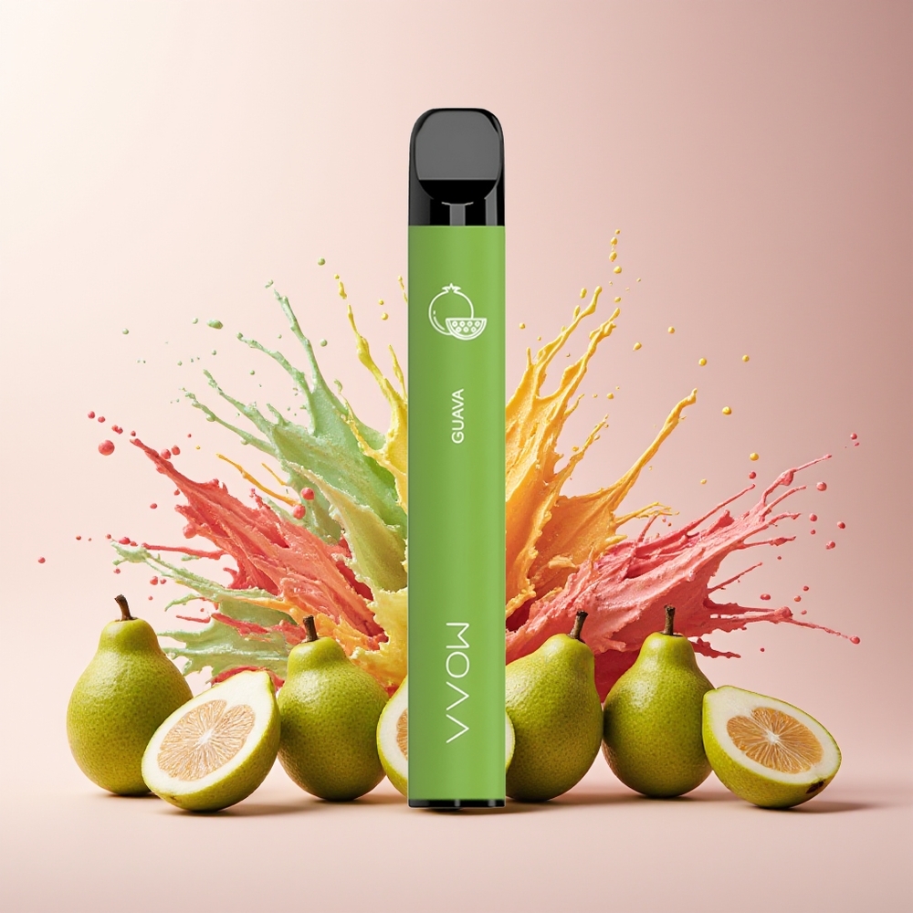 Partihandel Sverige SMOK VVOW Guava 600 Puffs 2ml 500mAh 1.5 Ohm 2% Nikotin