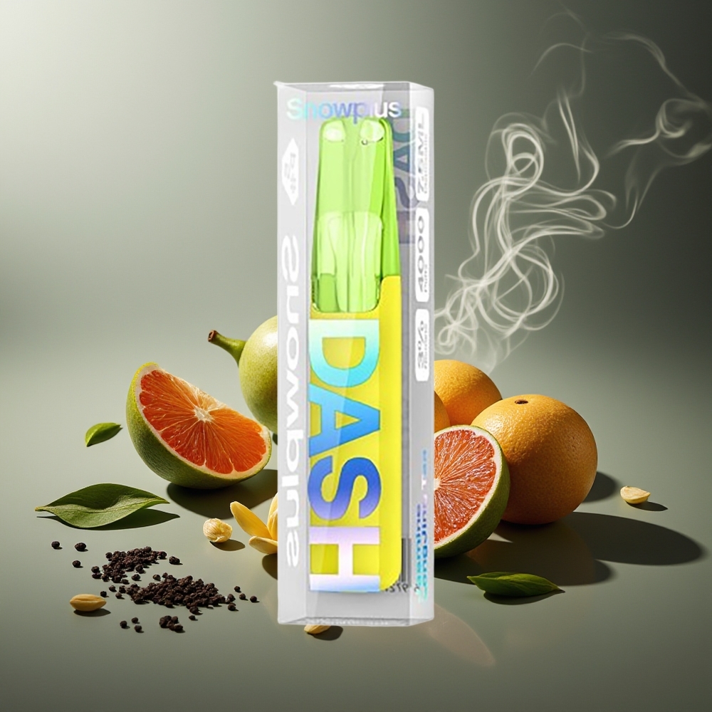 Partihandel Sverige Snowplus Dash 4000 Puffs 7.5ml Ceramic Jasmine LongJing Te