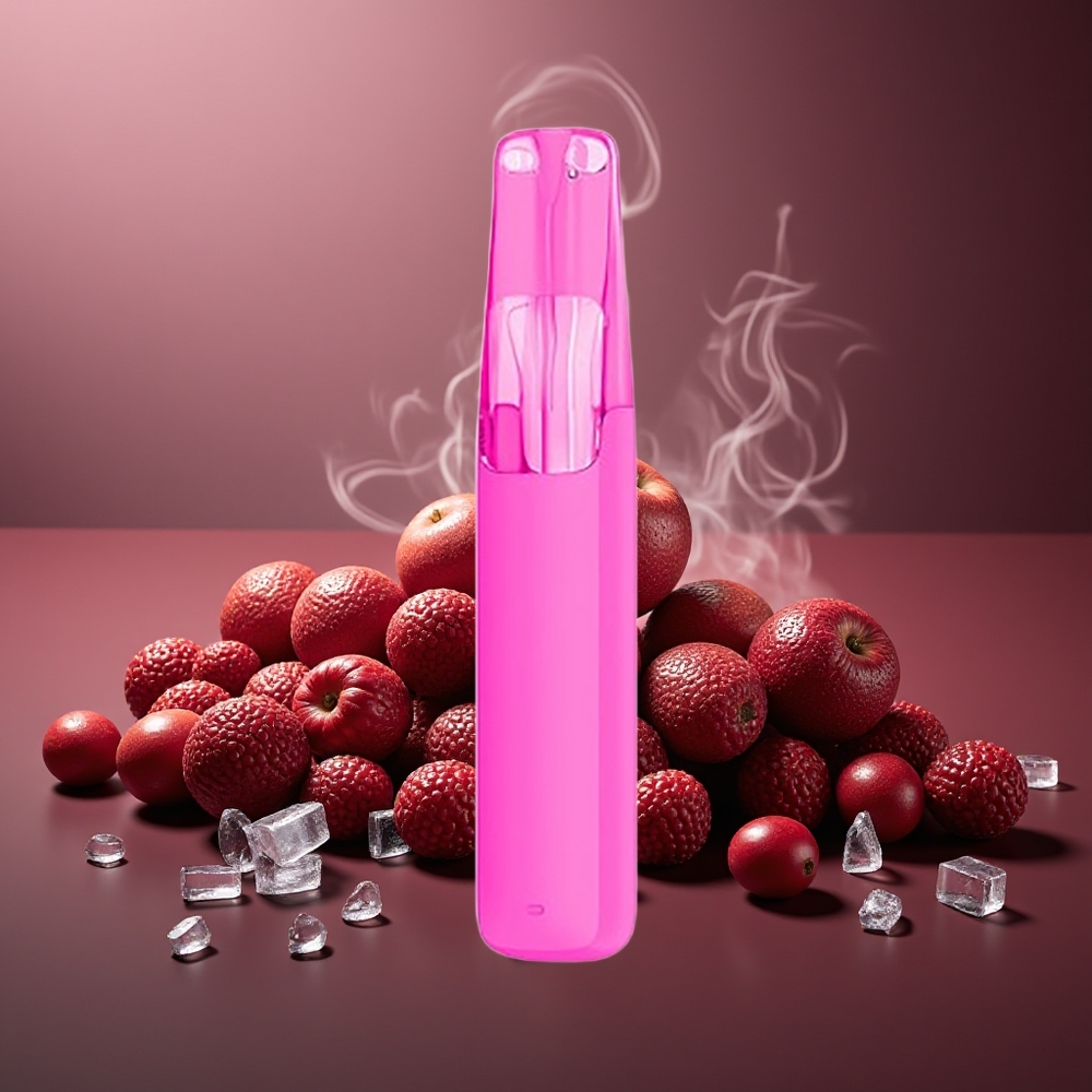 Partihandel Sverige Snowplus Dash 4000 Puffs 7.5ml Ceramic Rödtvin Is