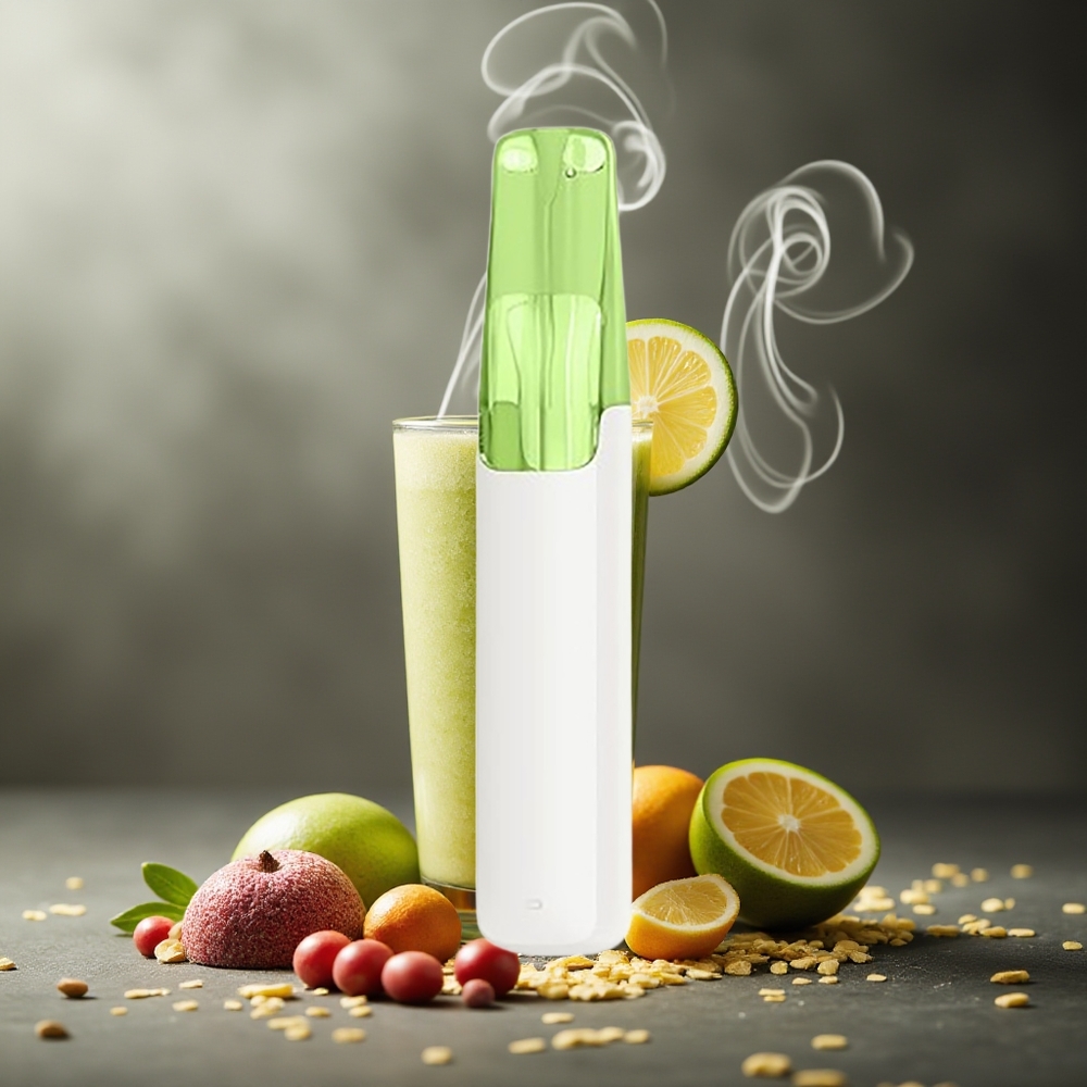 Partihandel Sverige Snowplus Dash 4000 Puffs Engångs Matcha Smoothie 7.5ml Ceramic 530mAh