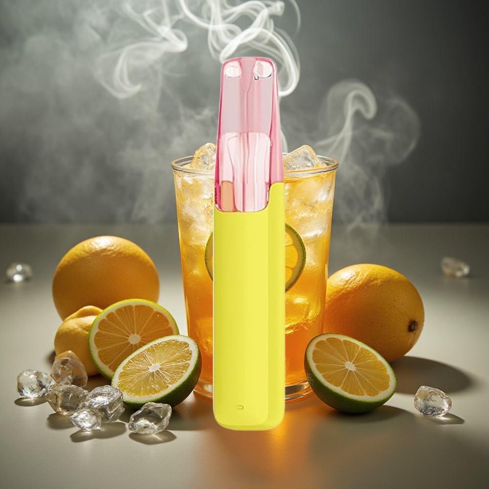 Partihandel Sverige Snowplus Dash 4000 Puffs Engångsenhet Citron IsTe Ceramic 530mAh 7.5ml