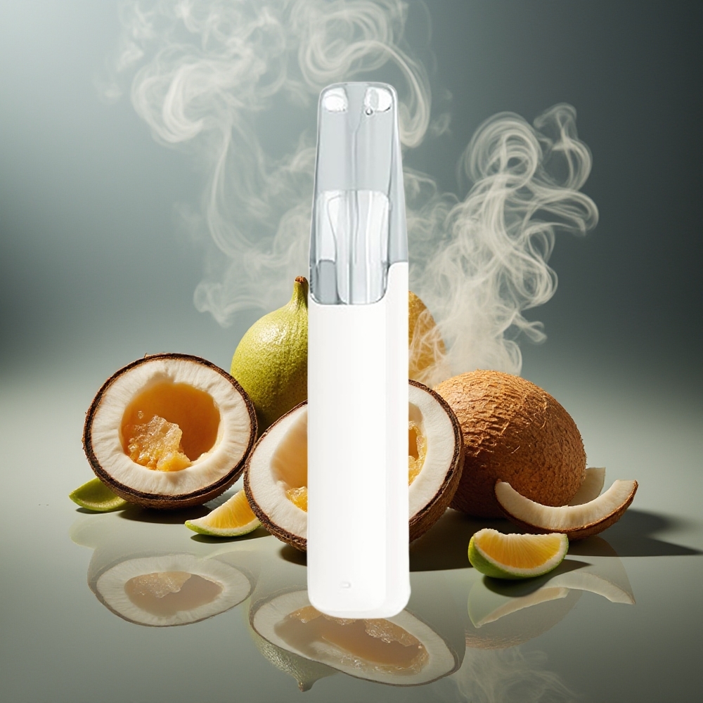 Partihandel Sverige Snowplus Dash 4000 Puffs Engångsenhet Kokosvatten Ceramic 530mAh 7.5ml