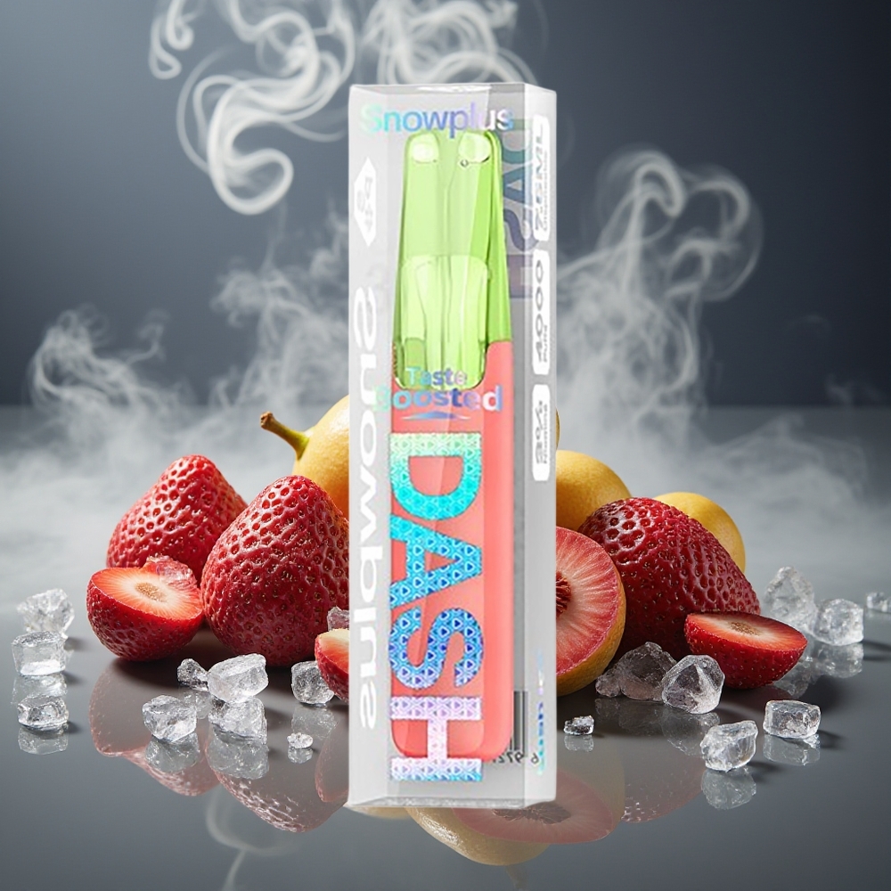 Partihandel Sverige Snowplus Dash 4000 Puffs Engångsenhet Saftig Is Ceramic 530mAh 7.5ml