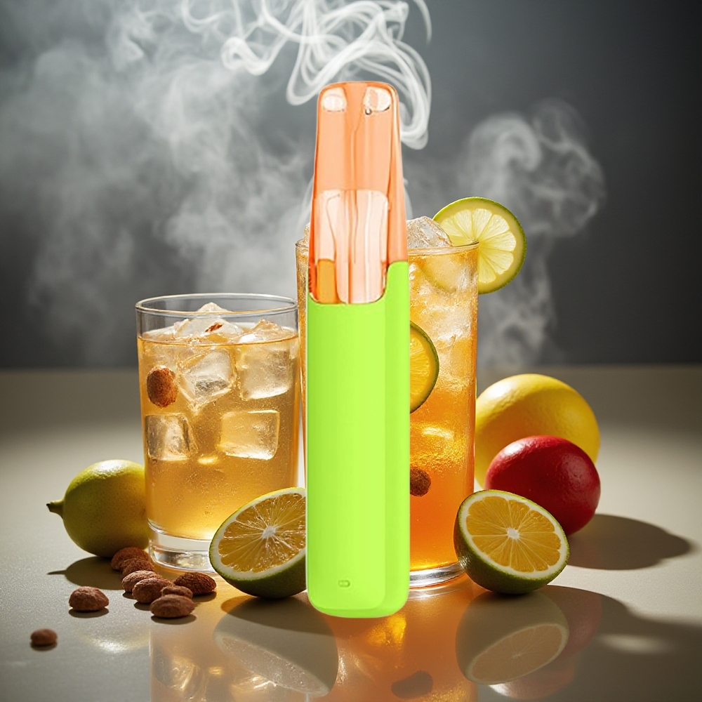 Partihandel Sverige Snowplus Dash 4000 Puffs Engångsenhet Sprudlande Isad Lemon Te Ceramic 530mAh 7.5ml