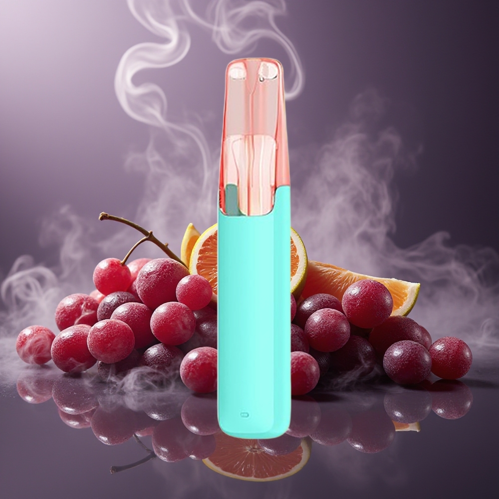 Partihandel Sverige Snowplus Dash 4000 Puffs Engångsenhet Syrlig Druva 7.5ml 530mAh