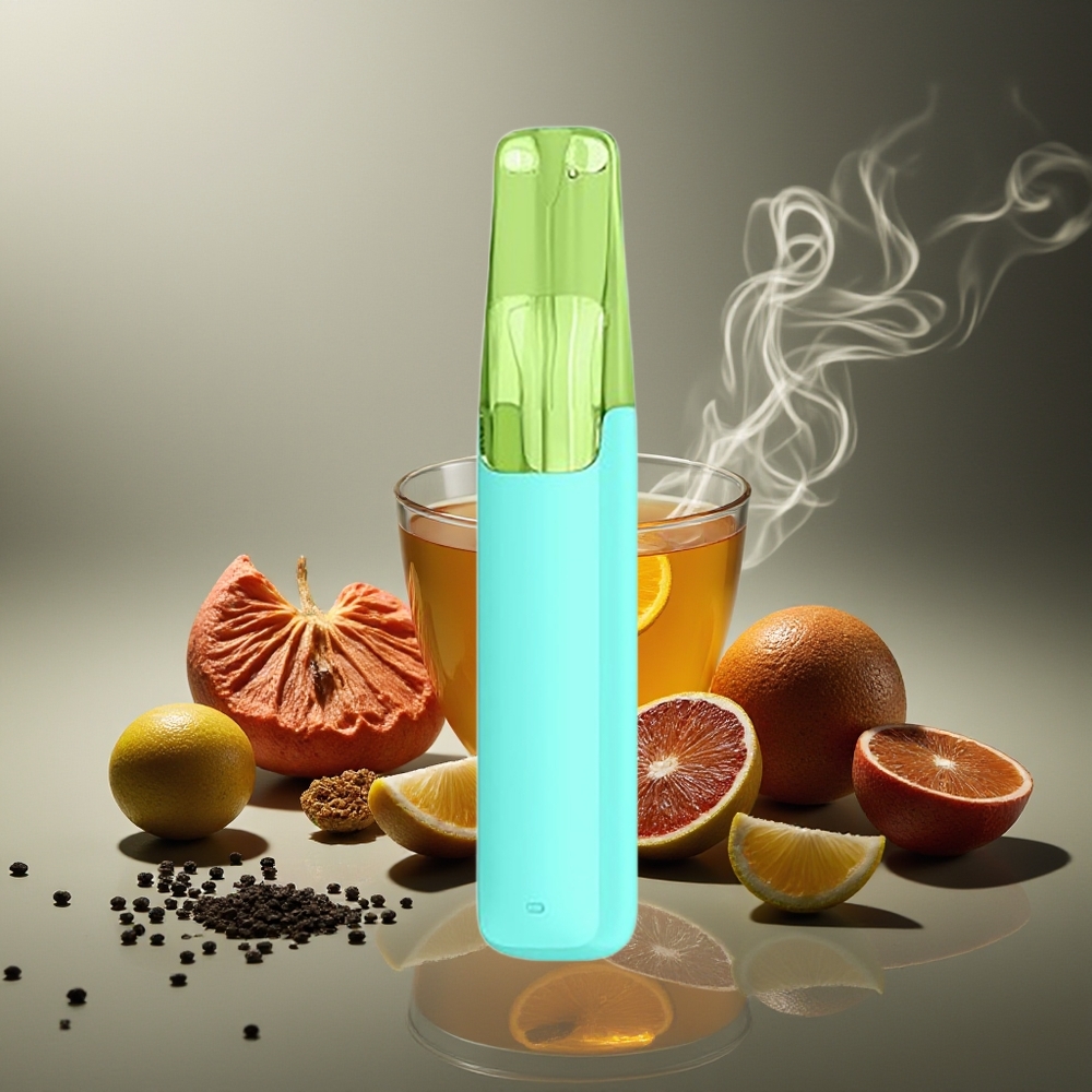 Partihandel Sverige Snowplus Dash 4000 Puffs Te Guan Yin Kung 7.5 ml Ceramic 530 mAh