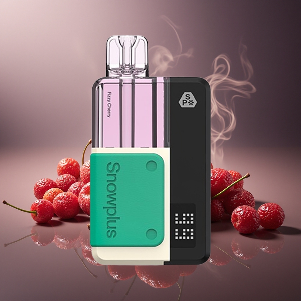 Partihandel Sverige Snowplus Swift 5000 Puffs 2+10 ml Dual Mesh Fizzy Körsbär
