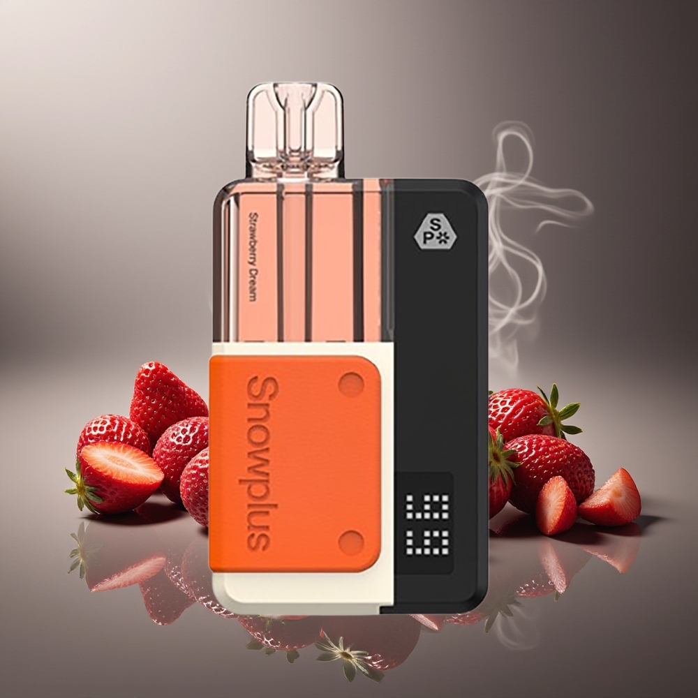Partihandel Sverige Snowplus Swift 5000 Puffs Dual Mesh 1000mAh Jordgubbdröm