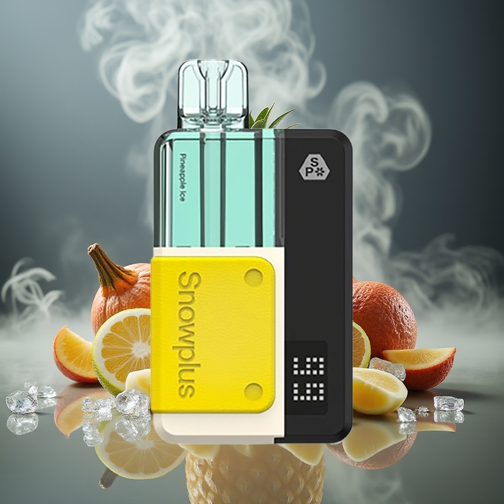 Partihandel Sverige Snowplus Swift 5000 Puffs Dual Mesh 2+10ml Ananas Is