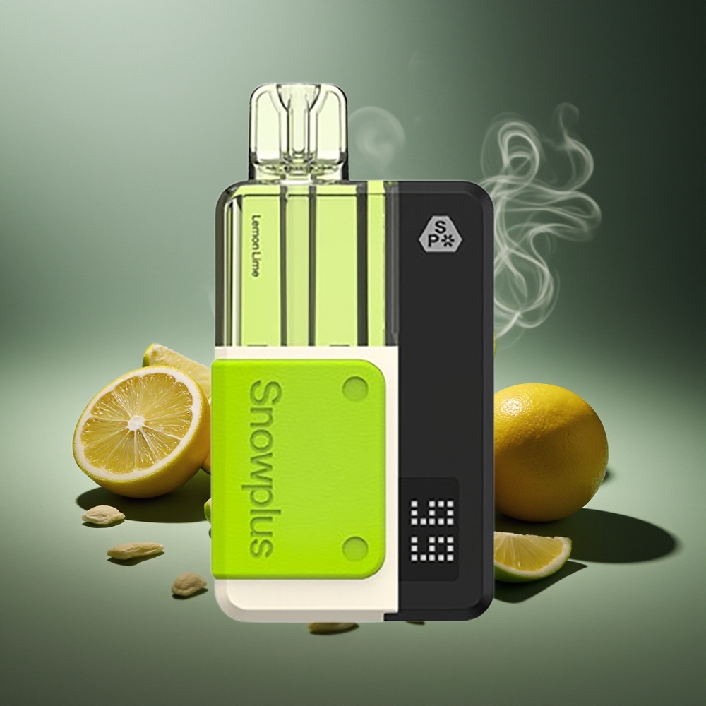 Partihandel Sverige Snowplus Swift 5000 Puffs Förfylld Pod Kit Citron Lime Dual Mesh 1000mAh